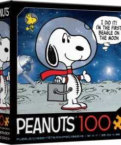 Best reviews of 🤩 Ceaco 100 Pieces Peanuts Moon Beagle 👍 -POP CULTURE PUZZLES STORE 021081160667 3