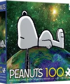 Brand new 👏 Ceaco 100 Pieces Peanuts On Top Of The World 🥰 -POP CULTURE PUZZLES STORE 021081160674 3