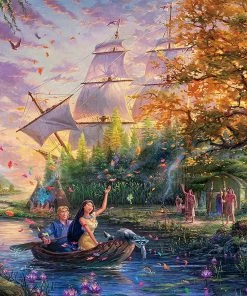 Best Pirce β Ceaco 750 Pieces Thomas Kinkade Disney - Pocahontas π§¨