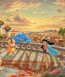 Budget 💯 Ceaco 750 Pieces Jasmine Dancing In The Desert Sunset 😉