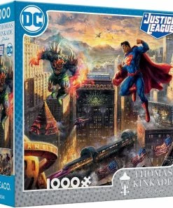 Cheap 🤩 Ceaco 1000 Pieces Superman: Man Of Steel 😉 -POP CULTURE PUZZLES STORE 021081310048 1