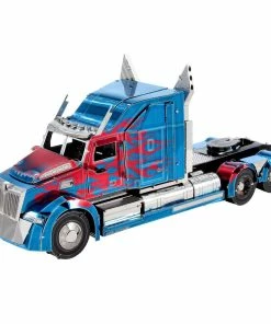 Promo 🔔 Metal Earth Pieces Optimus Prime Western Star 5700 Truck 🔥