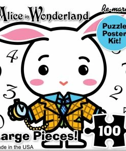 New ๐ Re-marks 100 Pieces White Rabbit Puzzle Cube โ๏ธ