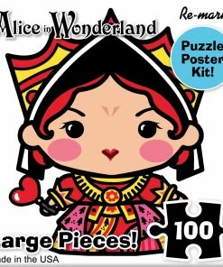 Hot Sale 💯 Re-marks 100 Pieces Queen Of Hearts Cube Puzzle ❤️