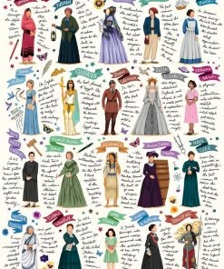 Best Pirce ❤️ Buffalo Games 300 Pieces Influential 👩 Women 🥰