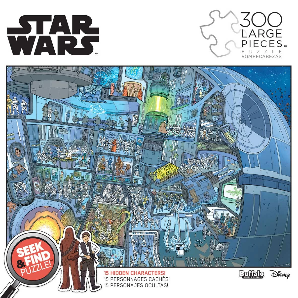 Best reviews of ✨ Buffalo Games 300 Pieces Star Wars™ The Death Star 🥰 2 Best reviews of ✨ Buffalo Games 300 Pieces Star Wars™ The Death Star 🥰 - Image 2