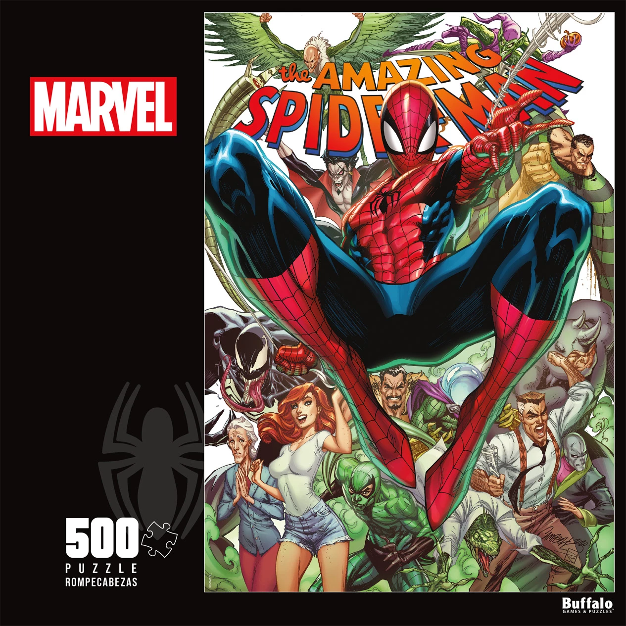 Top 10 ✨ Buffalo Games 500 Pieces The Amazing Spiderman #49 🔥 2 Top 10 ✨ Buffalo Games 500 Pieces The Amazing Spiderman #49 🔥 - Image 2