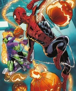 Coupon 🔔 Buffalo Games 500 Pieces Spider-Man Vs. Green Goblin 🛒