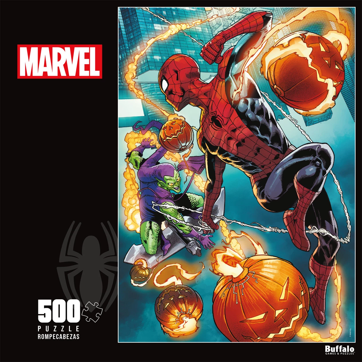 Coupon 🔔 Buffalo Games 500 Pieces Spider-Man Vs. Green Goblin 🛒 2 Coupon 🔔 Buffalo Games 500 Pieces Spider-Man Vs. Green Goblin 🛒 - Image 2