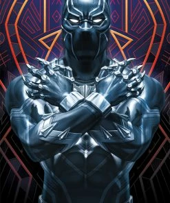 Best Pirce 😀 Buffalo Games 500 Pieces Black Panther 🎁