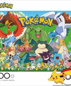 Deals 💯 Buffalo Games 100 Pieces Pokemon - Favorites ✨ -POP CULTURE PUZZLES STORE 079346048069 B
