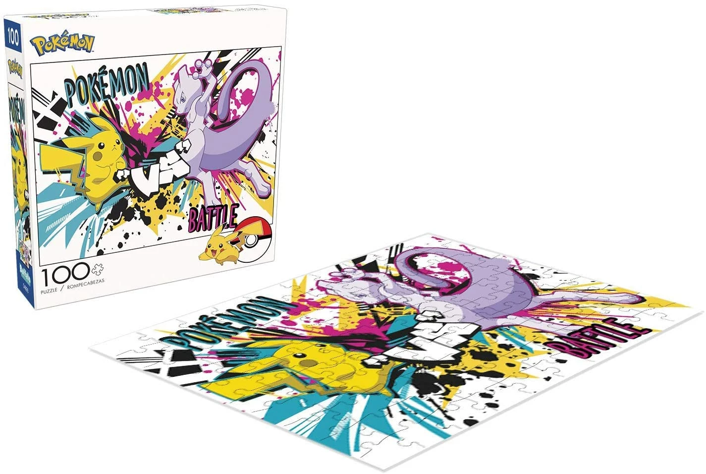 Best deal โค๏ธ Buffalo Games 100 Pieces Pokemon - Pikachu Vs. Mewtwo ๐ 3 Best deal โค๏ธ Buffalo Games 100 Pieces Pokemon - Pikachu Vs. Mewtwo ๐ - Image 3