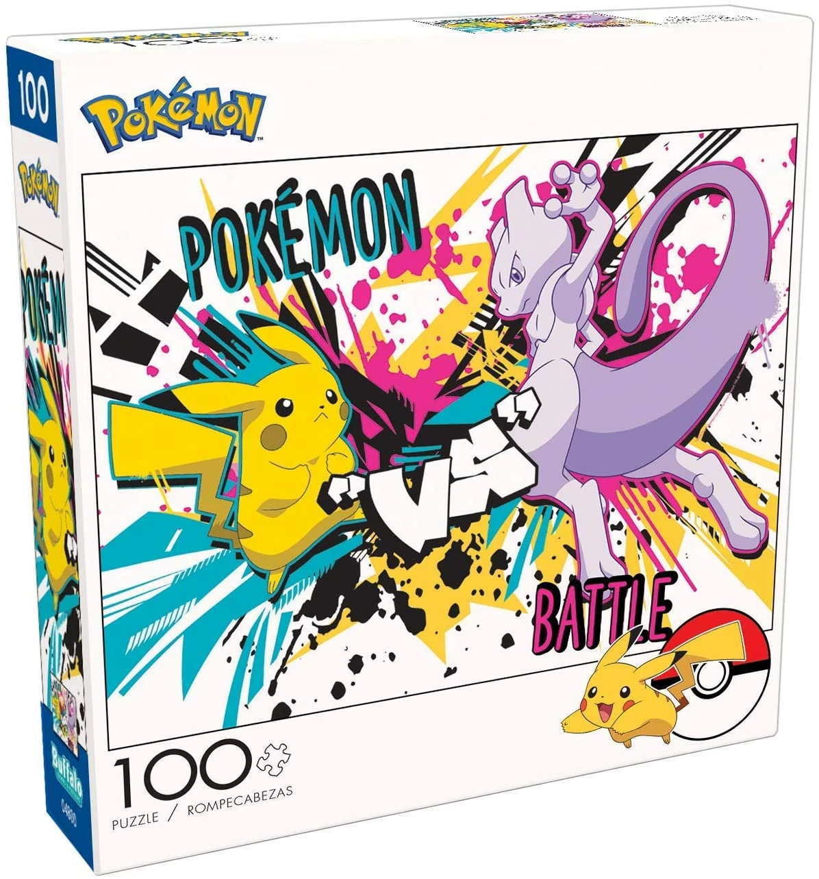 Best deal โค๏ธ Buffalo Games 100 Pieces Pokemon - Pikachu Vs. Mewtwo ๐ 2 Best deal โค๏ธ Buffalo Games 100 Pieces Pokemon - Pikachu Vs. Mewtwo ๐ - Image 2