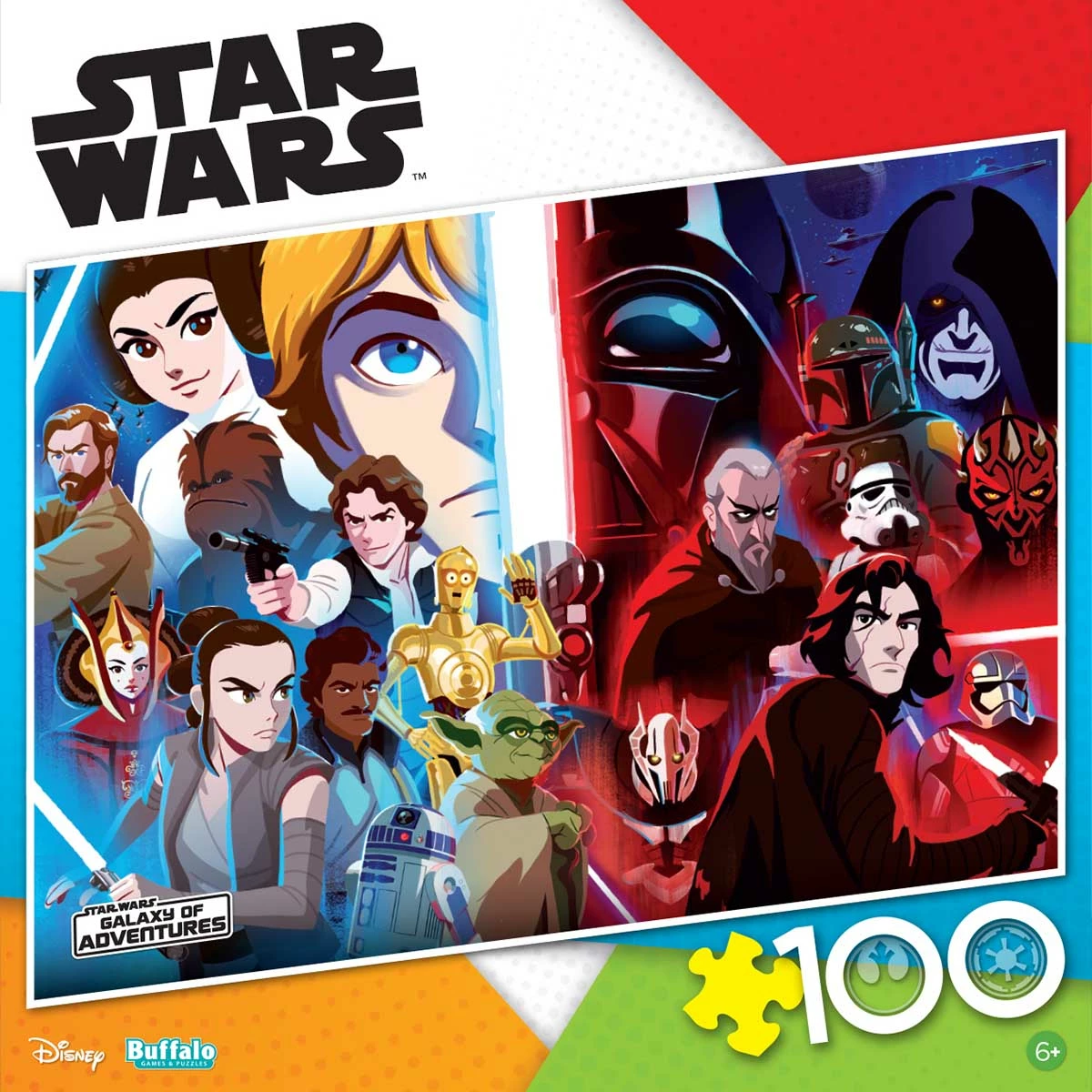 Cheap βοΈ Buffalo Games 100 Pieces Light Versus Dark π₯° 2 Cheap βοΈ Buffalo Games 100 Pieces Light Versus Dark π₯° - Image 2