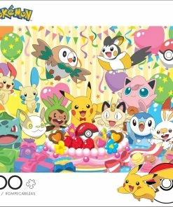 Coupon ⭐ Buffalo Games 100 Pieces Pokemon 🎂 Birthday Party 🌟 -POP CULTURE PUZZLES STORE 079346048151 B
