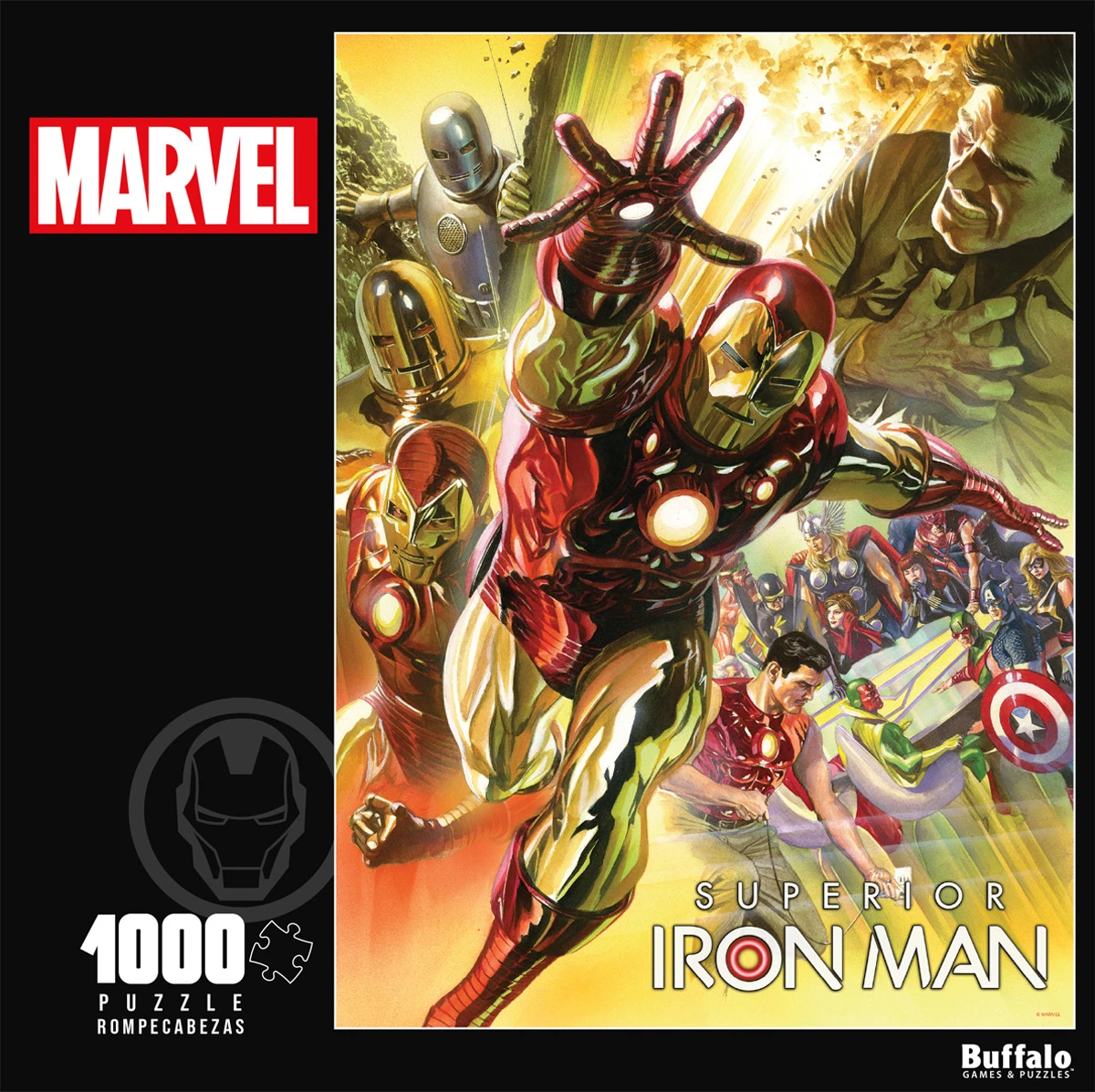 Buy ⭐ Buffalo Games 1000 Pieces Superior Iron Man ❤️ 2 Buy ⭐ Buffalo Games 1000 Pieces Superior Iron Man ❤️ - Image 2
