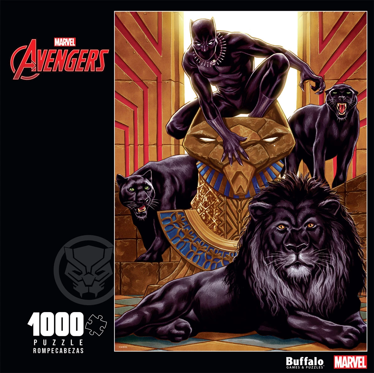 Coupon ๐ Buffalo Games 1000 Pieces Black Panther (Vol. 6) #1 Variantย New ๐ 2 Coupon ๐ Buffalo Games 1000 Pieces Black Panther (Vol. 6) #1 Variantย New ๐ - Image 2