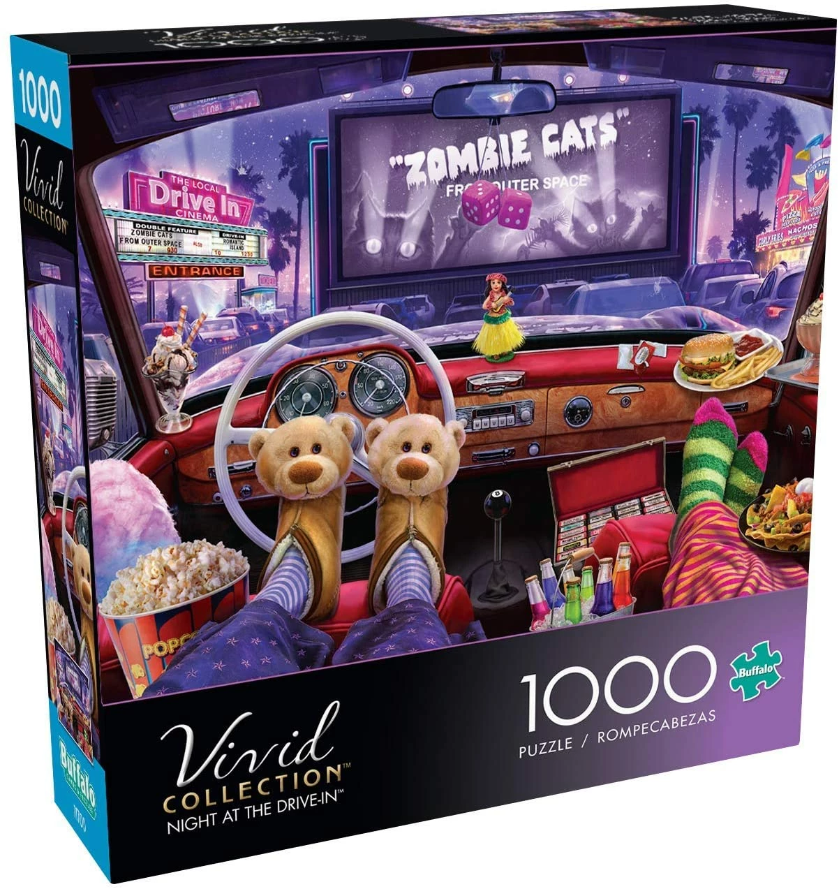 Best reviews of β Buffalo Games 1000 Pieces Night At The Drive-in π 2 Best reviews of β Buffalo Games 1000 Pieces Night At The Drive-in π - Image 2
