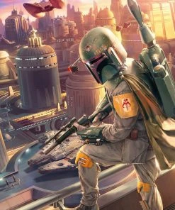 Budget β Buffalo Games 1000 Pieces Star Warsβ’ Fine Art Collection - Boba Fett π