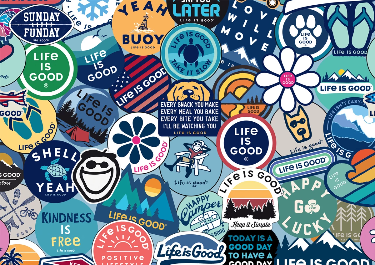 Flash Sale 👏 Buffalo Games 300 Pieces Sticker Collage 🔥 1 Flash Sale 👏 Buffalo Games 300 Pieces Sticker Collage 🔥