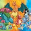 New 😉 Buffalo Games 500 Pieces Pokemon Kanto Region Evolutions 🔥