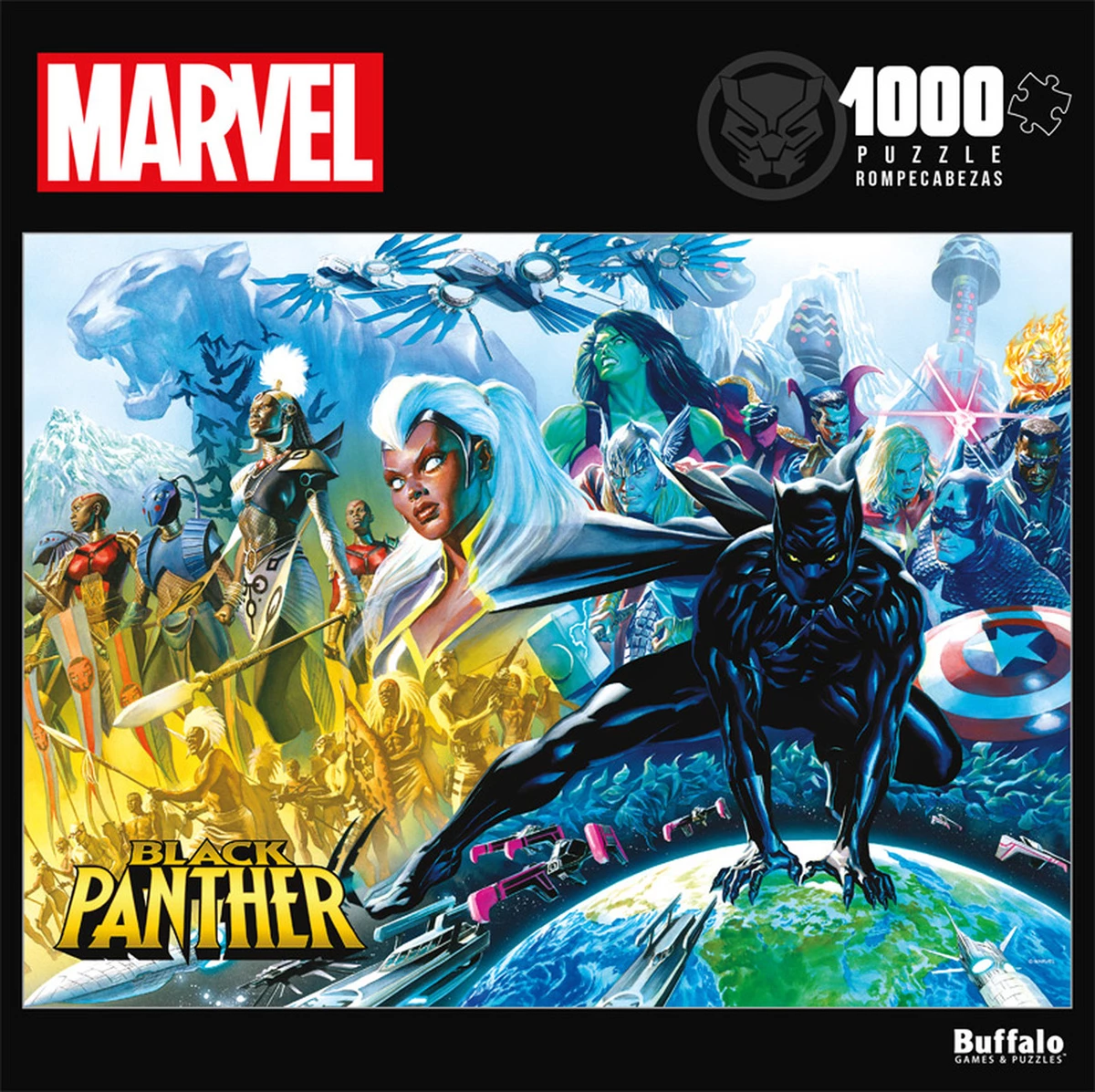 Best Sale โจ Buffalo Games 1000 Pieces Black Panther #1 ๐ 2 Best Sale โจ Buffalo Games 1000 Pieces Black Panther #1 ๐ - Image 2
