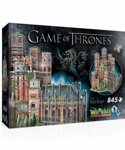 Hot Sale ❤️ Wrebbit 800+ Pieces The Red Keep 😉