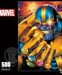 Promo 👏 Buffalo Games 500 Pieces Thanos ⭐ 3 Promo 👏 Buffalo Games 500 Pieces Thanos ⭐ -POP CULTURE PUZZLES STORE 3232 package