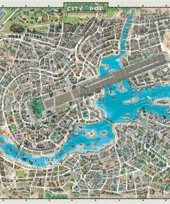 Discount 💯 Heye 2000 Pieces City Of Pop 🛒