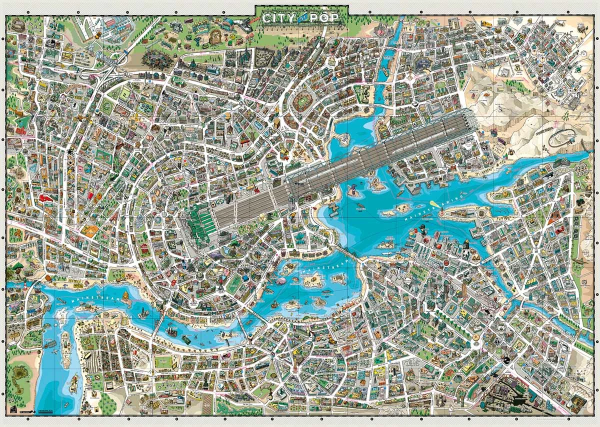 Discount π― Heye 2000 Pieces City Of Pop π 1 Discount π― Heye 2000 Pieces City Of Pop π