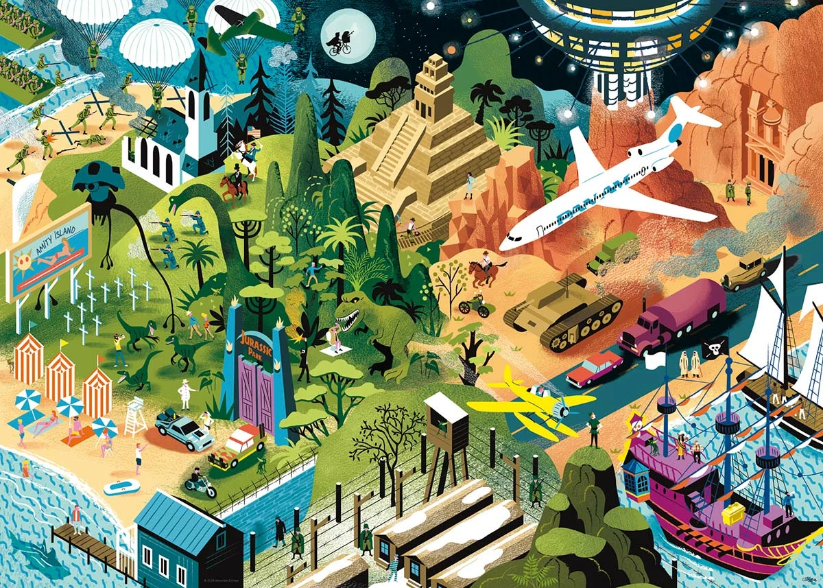 Buy 😀 Heye 1000 Pieces Steven Spielberg Films 🛒 1 Buy 😀 Heye 1000 Pieces Steven Spielberg Films 🛒