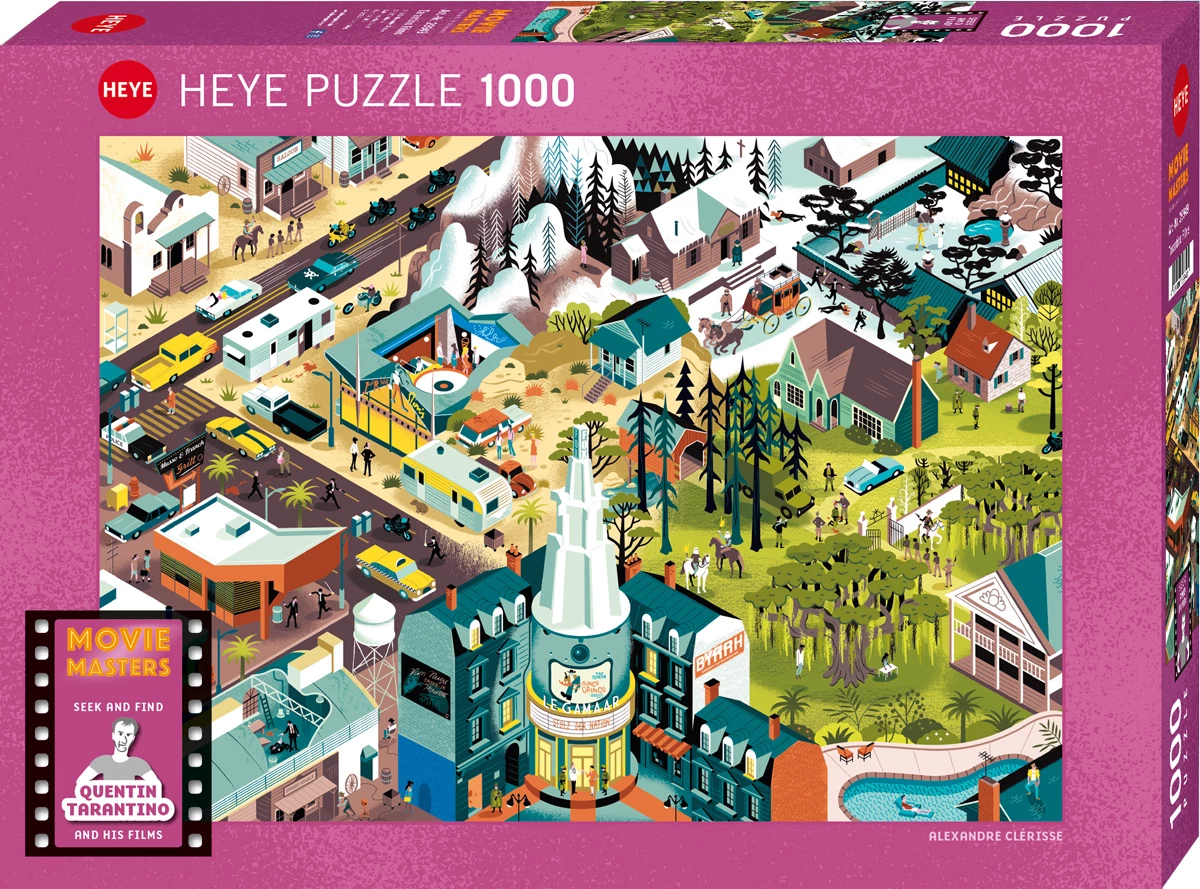 New π Heye 1000 Pieces Tarantino Films π 2 New π Heye 1000 Pieces Tarantino Films π - Image 2