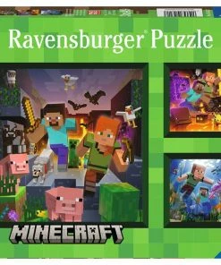 Budget 😍 Ravensburger 49 Pieces Minecraft Biomes ⌛