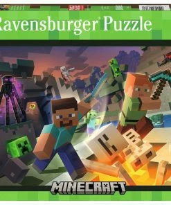 Cheapest ✔️ Ravensburger 100 Pieces Monster Minecraft 🧨 -POP CULTURE PUZZLES STORE 4005556133338 2