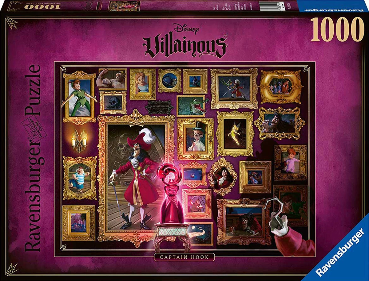 Cheap ๐ Ravensburger 1000 Pieces Villainous: Captain Hook โจ 2 Cheap ๐ Ravensburger 1000 Pieces Villainous: Captain Hook โจ - Image 2
