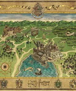 Cheap ⌛ Ravensburger 1500 Pieces Hogwarts Map 🎉