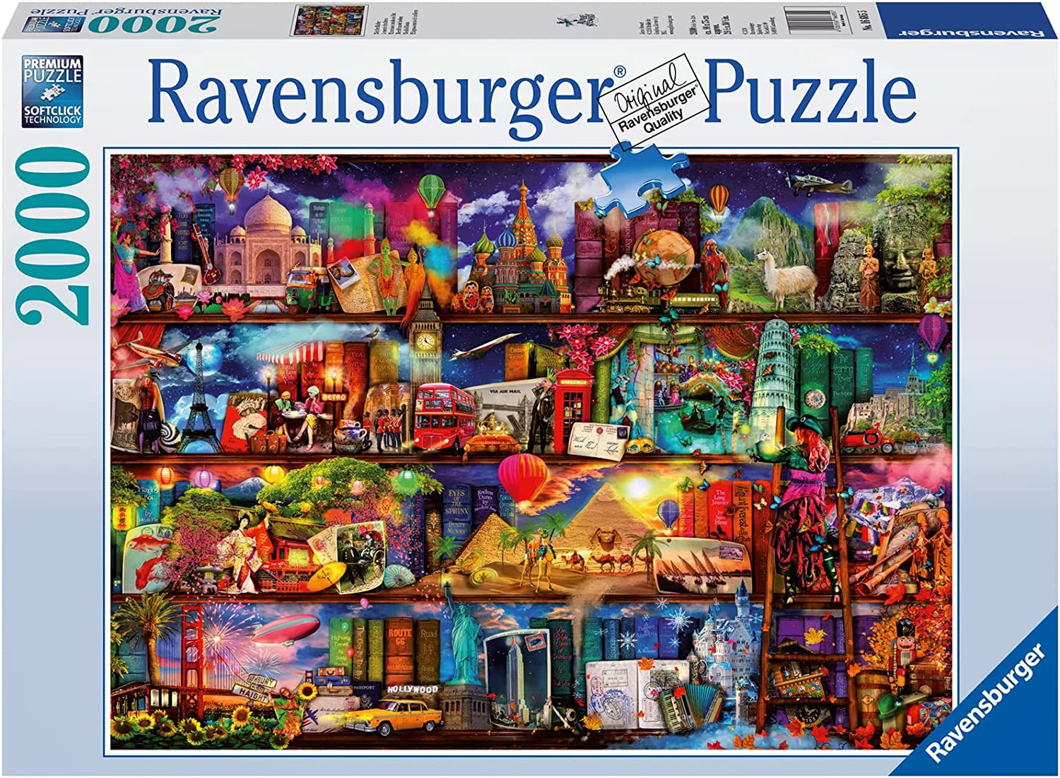 Discount π Ravensburger 2000 Pieces World Of Books β 2 Discount π Ravensburger 2000 Pieces World Of Books β - Image 2