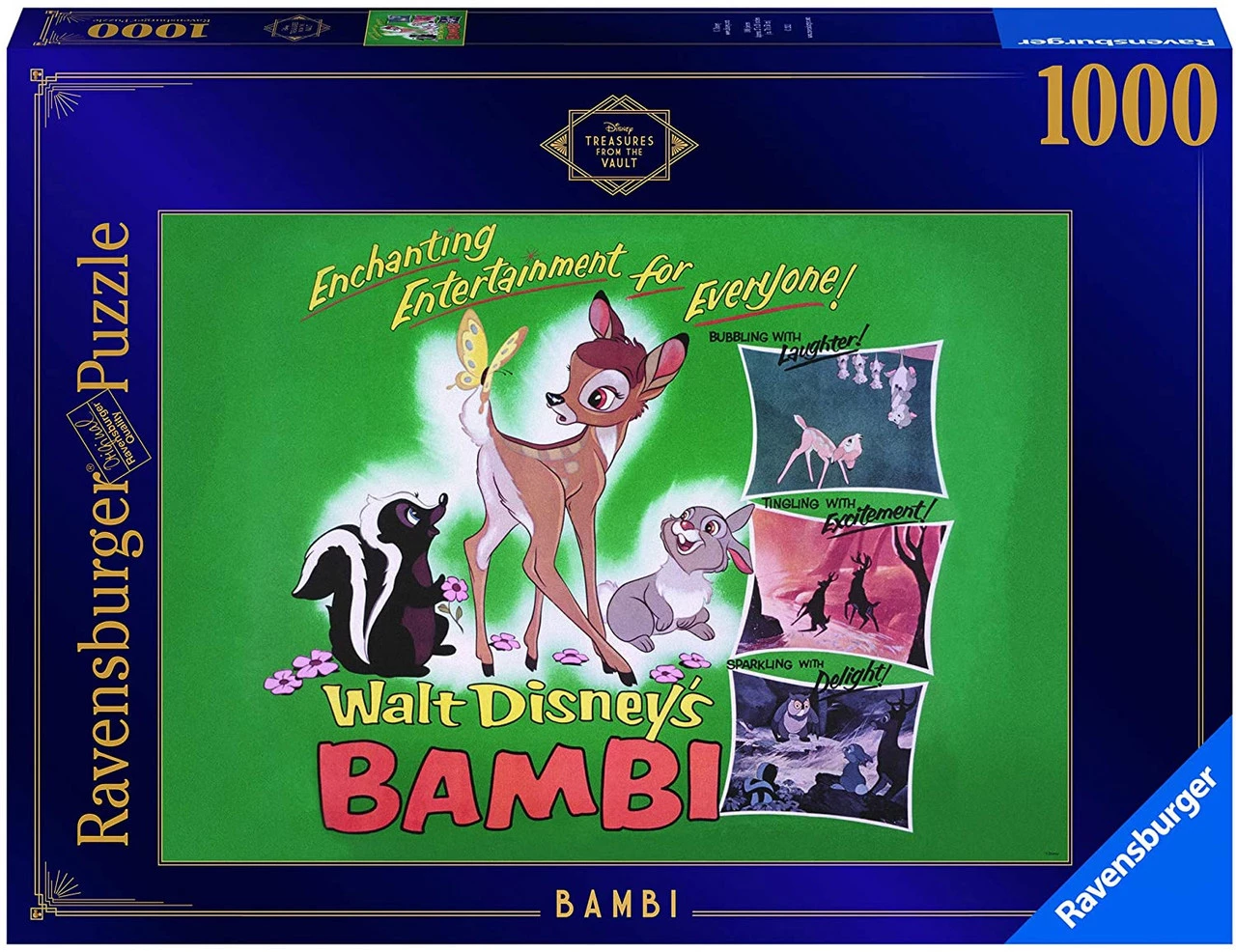 Cheapest βοΈ Ravensburger 1000 Pieces Disney Vault: Bambi π 2 Cheapest βοΈ Ravensburger 1000 Pieces Disney Vault: Bambi π - Image 2