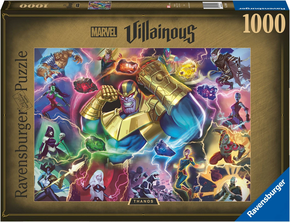 Outlet 🎉 Ravensburger 1000 Pieces Marvel Villainous: Thanos 🛒 1 Outlet 🎉 Ravensburger 1000 Pieces Marvel Villainous: Thanos 🛒
