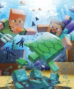 Best deal βοΈ Ravensburger 1000 Pieces Minecraft Mosaic π