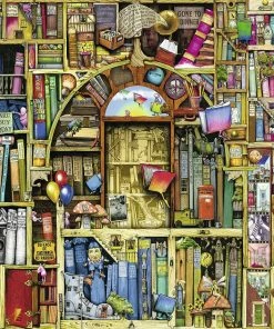 New 🎁 Ravensburger 1000 Pieces Bizarre Bookshop 2 🌟