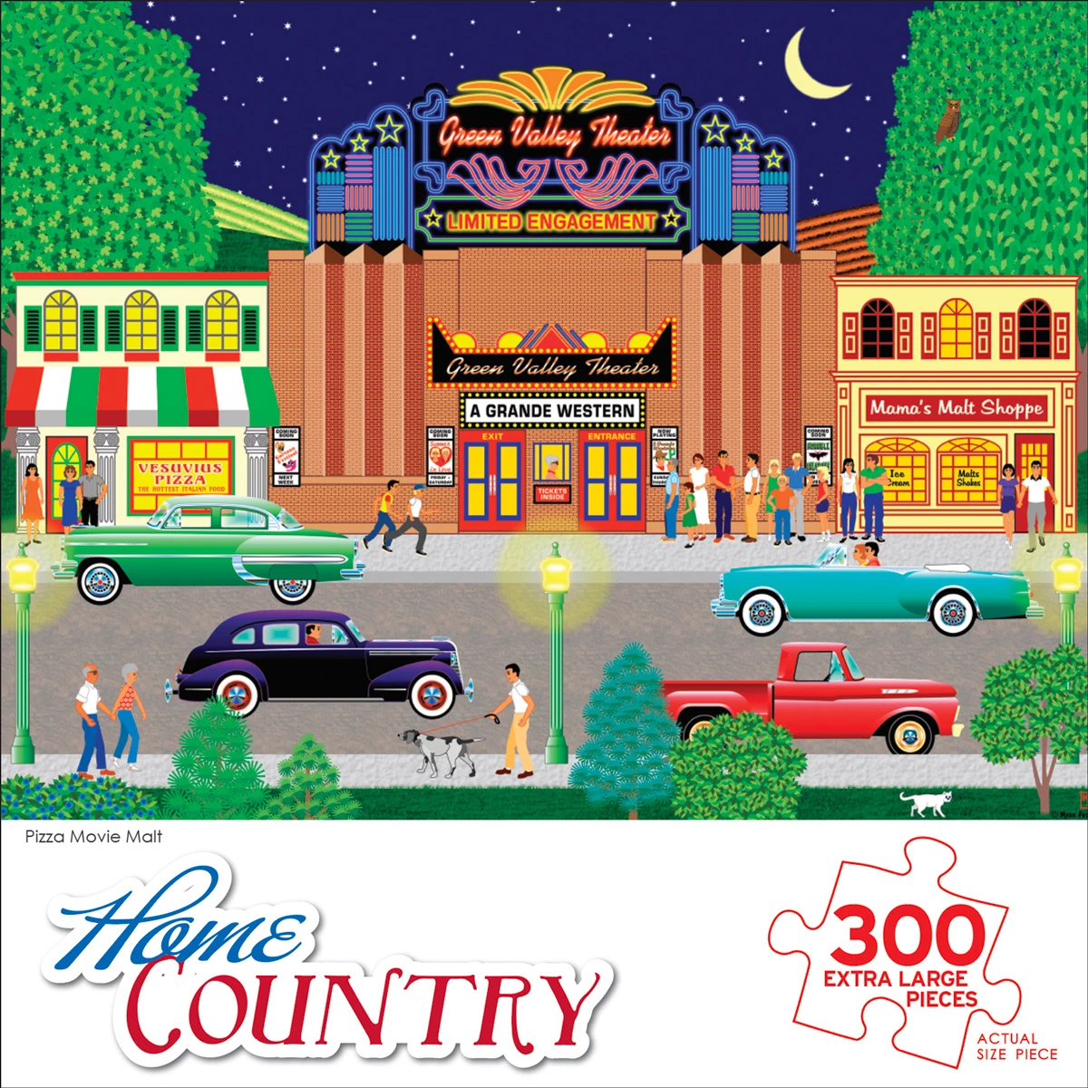 Cheap ๐ฅฐ RoseArt 300 Pieces Pizza Movie Malt ๐ 2 Cheap ๐ฅฐ RoseArt 300 Pieces Pizza Movie Malt ๐ - Image 2