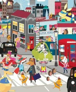 Cheap 💯 Gibsons 36 Pieces Superhero City 🎁