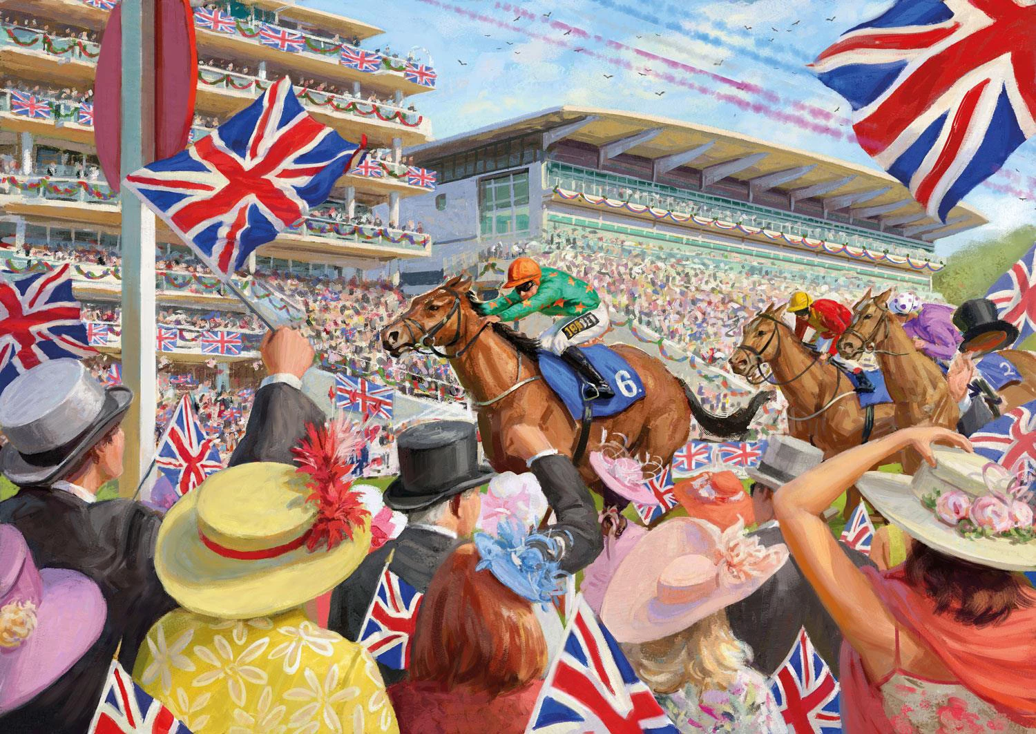 Cheap โ Gibsons 500 Pieces Jubilee Royal Celebrations (4 Puzzles) ๐ 5 Cheap โ Gibsons 500 Pieces Jubilee Royal Celebrations (4 Puzzles) ๐ - Image 5