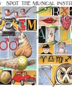 New 🌟 All Jigsaw Puzzles 500 Pieces Spot The Musical Instrument 🤩