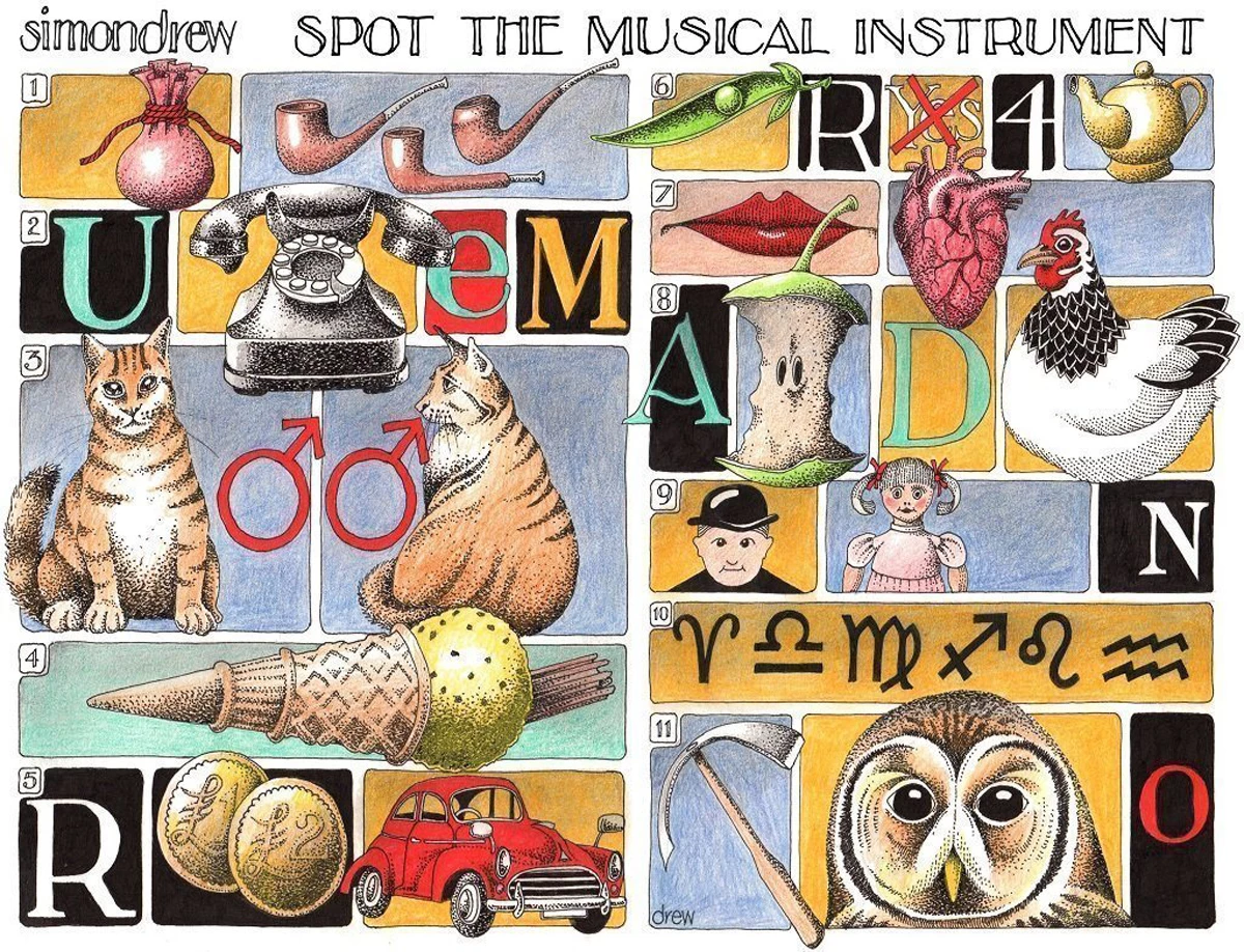New 🌟 All Jigsaw Puzzles 500 Pieces Spot The Musical Instrument 🤩 1 New 🌟 All Jigsaw Puzzles 500 Pieces Spot The Musical Instrument 🤩