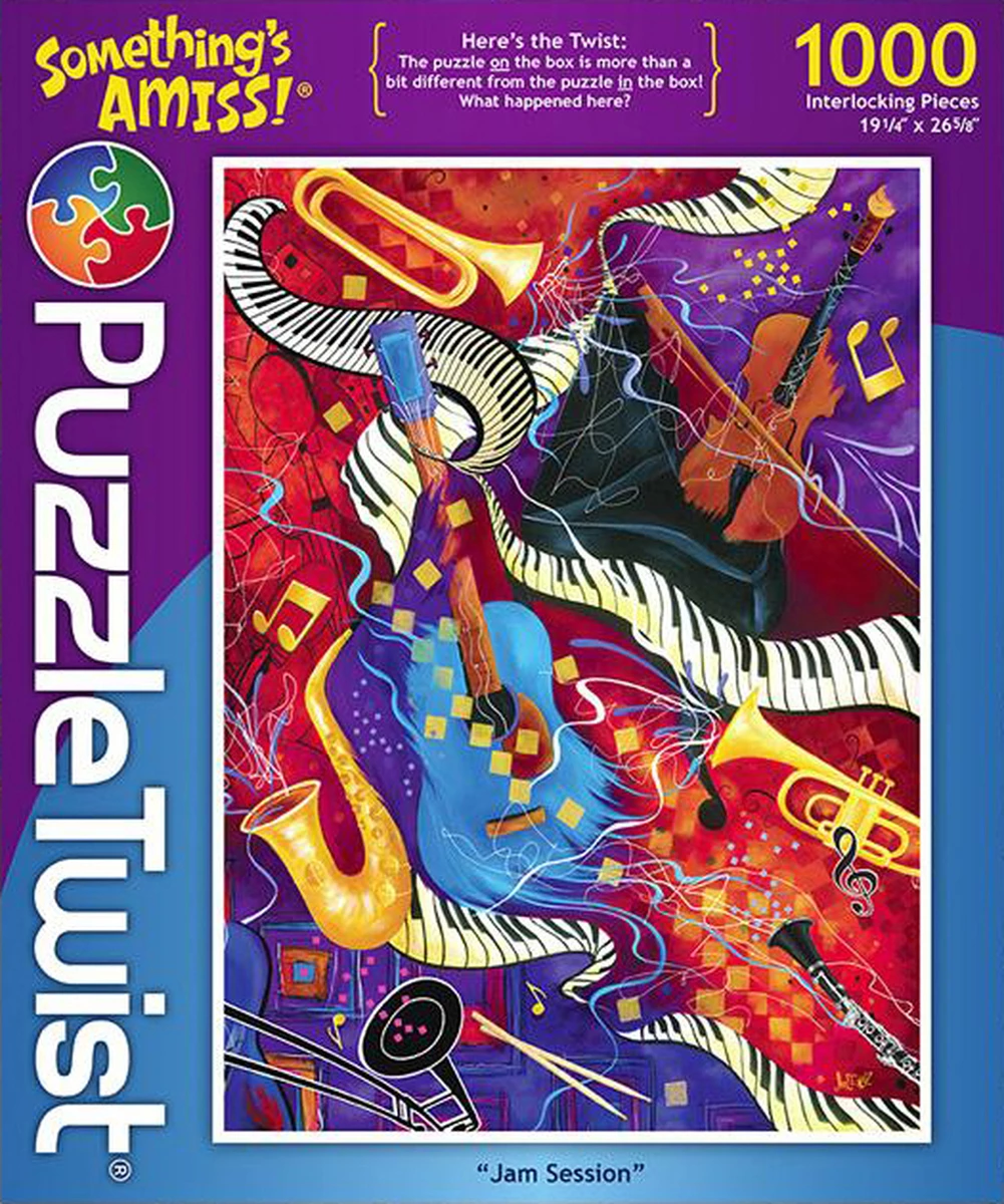 Coupon ๐ PuzzleTwist 1000 Pieces Jam Session Twist Puzzle ๐ฏ 1 Coupon ๐ PuzzleTwist 1000 Pieces Jam Session Twist Puzzle ๐ฏ