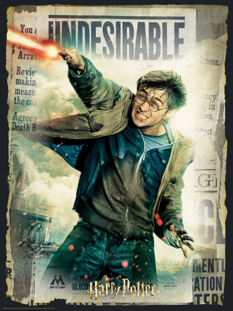 New 😀 4D Cityscape Inc. 500 Pieces Scratch OFF Puzzle : Harry Potter Wanted Poster 😀 2 New 😀 4D Cityscape Inc. 500 Pieces Scratch OFF Puzzle : Harry Potter Wanted Poster 😀 - Image 2