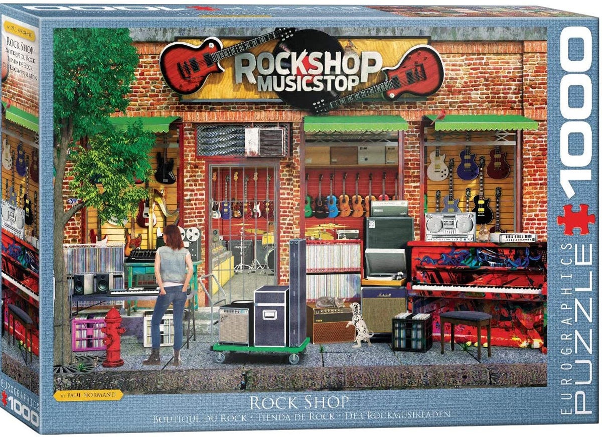 Buy 🤩 Eurographics 1000 Pieces Rock Shop 👍 2 Buy 🤩 Eurographics 1000 Pieces Rock Shop 👍 - Image 2