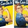 Wholesale ❤️ Aquarius 1000 Pieces Rosie The Riveter (Smithsonian) 🎁